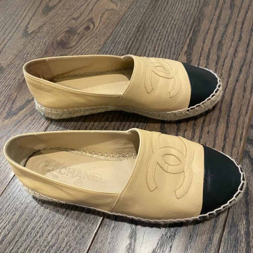 Chanel size 38 espadrilles